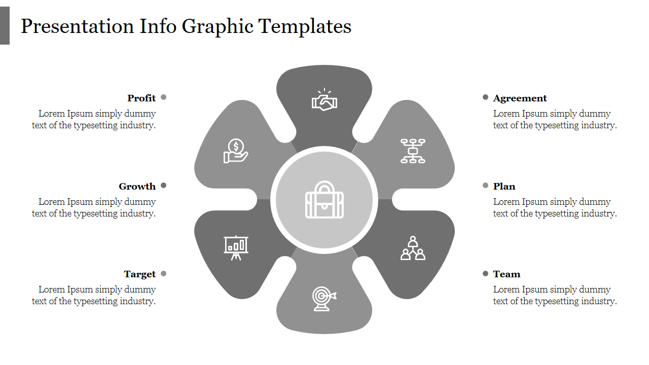 Presentation Infographic Templates-Gray